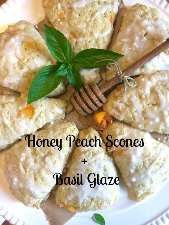 peach scones